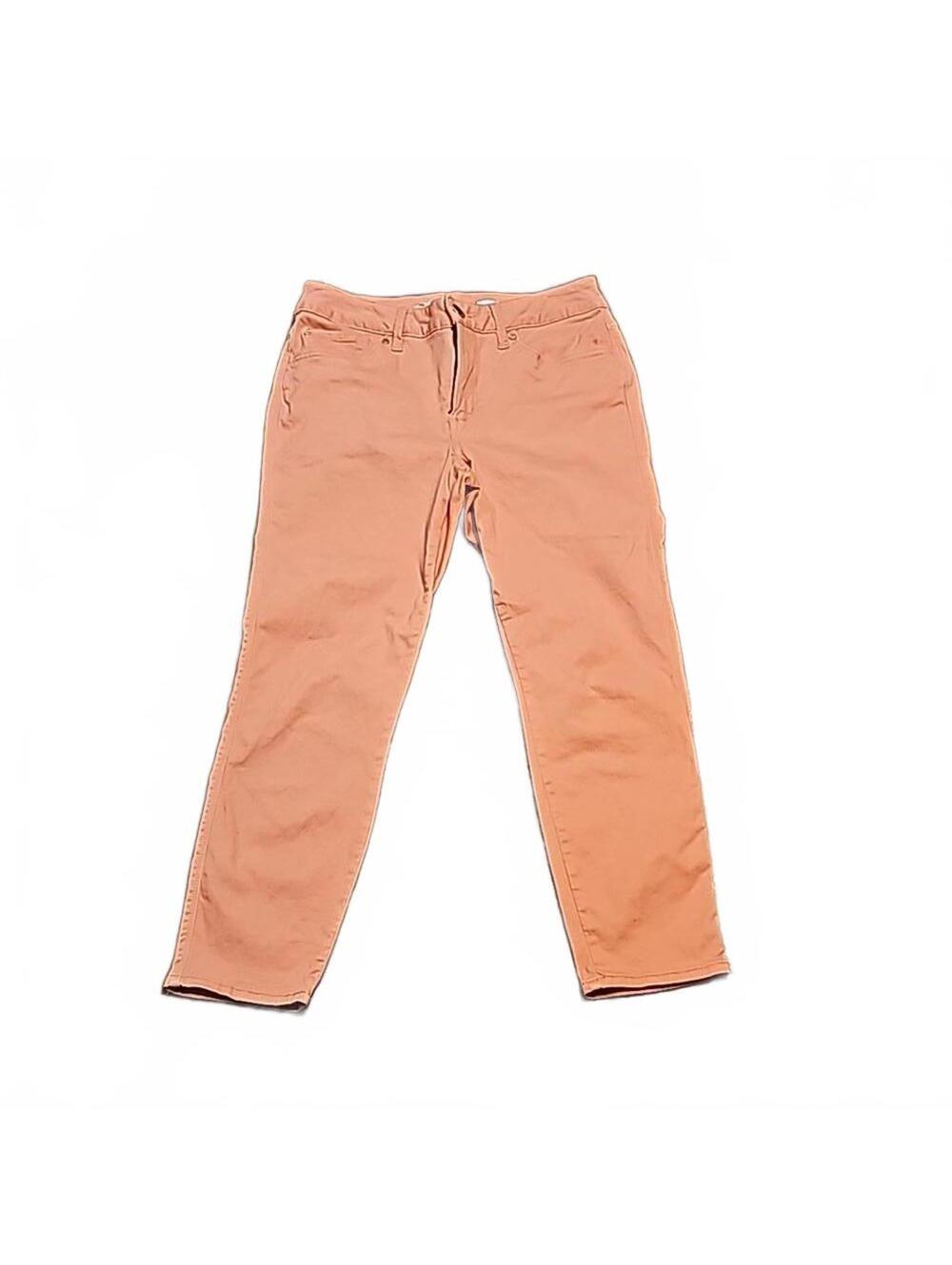 Seven7 Pink Skinny Jeans 8 Skin-Fit High Rise Casual Colored Denim Womens Crop